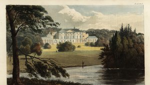 Enmore Castle, Somerset, de zetel van de 3e Graaf van Egmont