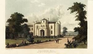 Enmore Castle, Somerset, de zetel van de 3e graaf van Egmont