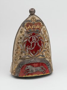 Grenadiersmuts van officier, 65e Regiment of Foot, circa 1758