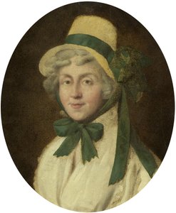 Portret van Hannah More, ca.1800 door British School