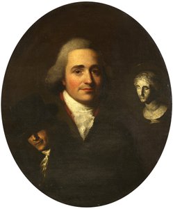 Portret van een beeldhouwer, c.1765 door British School