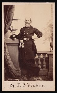 Portret van Dr. James C. Fisher, 1863 door Broadbent and Co