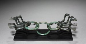 Ketelornament, ca. 1200 v.Chr. door Bronze Age