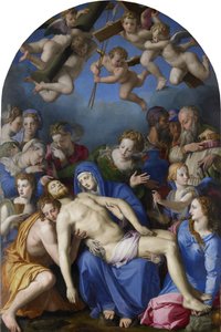 Afzetting van Christus door Bronzino