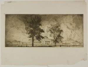 Veldmuseum #1 door Bror Julius Olsson Nordfeldt