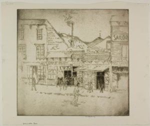 Voordek Bar door Bror Julius Olsson Nordfeldt