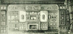 Schermdecoratie, uit 
