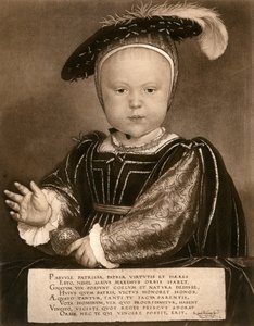 Prins Edward, later koning Edward VI, ca. 1540, 1902 door Bruckmann