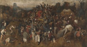 Sint-Maartensdag Kermis, 1565-1569 door Bruegel