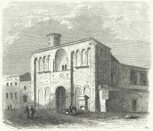 Het paleis van Theoderik de Grote in Ravenna