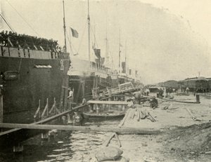 Aan de kade, 10 juni, Spaans-Amerikaanse Oorlog, 1898, 1899