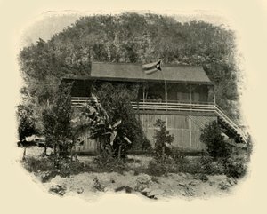 Cubaans hoofdkwartier in Daiquiri, Spaans-Amerikaanse Oorlog, juni 1898, 1899