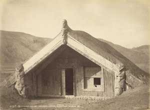 Runanga House - Wairoa - Na de Uitbarsting 10 juni 1886, juli 1886