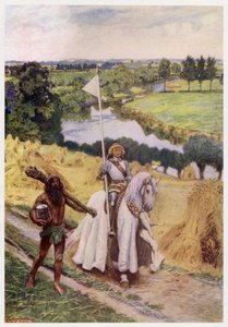 "Vroeg op een zomerse dag" door Byam (after) Shaw