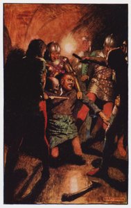 Illustratie voor The Cloister and The Hearth door Charles Reade door Byam (after) Shaw