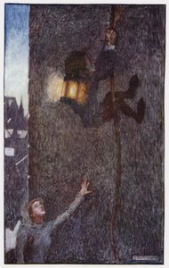 Illustratie voor The Cloister and The Hearth door Charles Reade door Byam (after) Shaw
