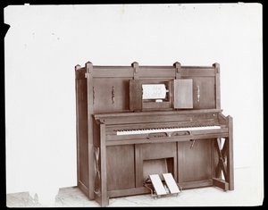 Een Hardman Peck und Co. pianola, 1907