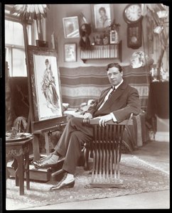 De heer Harrison Fisher, 1905