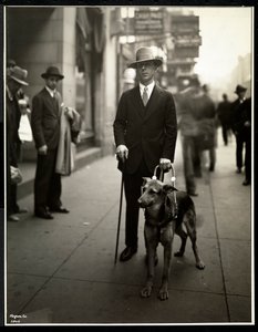 Mr. Himmel van de New York Association for the Blind, 111 East 59th Street, New York, 1930 door Byron Company