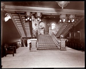 Trap in het Park Avenue Hotel, 1901 of 1902