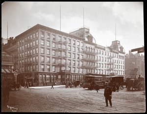 Het Grand Union Hotel op 4th Avenue en 42nd Street, New York, 1904