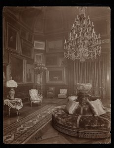 De residentie van mevrouw William Astor, 5th Avenue en 34th Street, New York, 1894