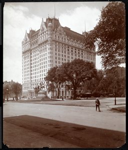 Het Plaza Hotel, 5th Avenue en 59th Street, New York, 1907