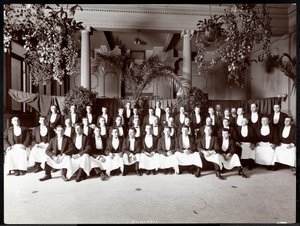 Obers in Hotel Delmonico, 1902