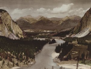 Bow Valley, Banff door Byron Hill Harmon