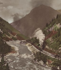 De Kicking Horse Canyon door Byron Hill Harmon