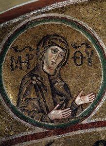 De Maagd Oranta door Byzantine