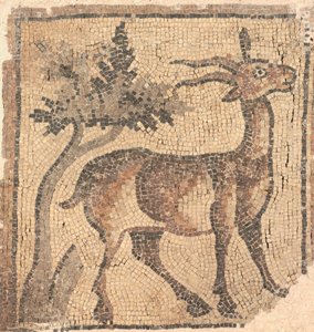 Ram bij een boom door Byzantine
