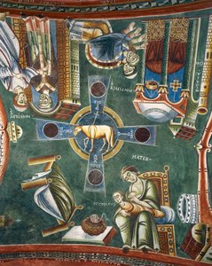 Verhalen uit het leven van Heilige Nicolaas (detail) door Byzantine