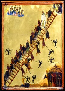 De hemelse ladder van Sint Johannes van Climacus