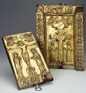 Reliekhouder van het Ware Kruis door Byzantine Byzantine