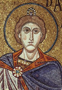 De profeet Daniël (detail) door Byzantine Byzantine