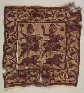 Sierlijke vierkant van een tuniek door Byzantine PeriodEgyptian