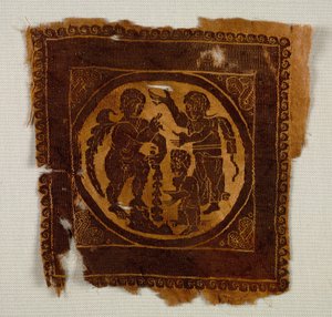 Ornamentale Vierkant van een Tuniek, 400s