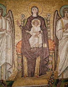 De Byzantijnse maagd (Detail)