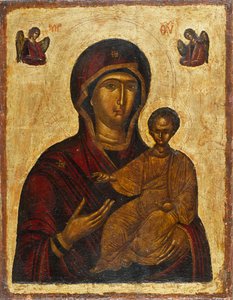 De Maagd Hodegetria, 1500s door Byzantine icon.