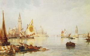 Uitzicht op Venetië door C.B. Hardy