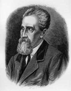 Portret van Giuseppe Sirtori, Italiaanse soldaat, generaal, patriot en politicus, gravure door J.B. and Brown J. Rowbotham