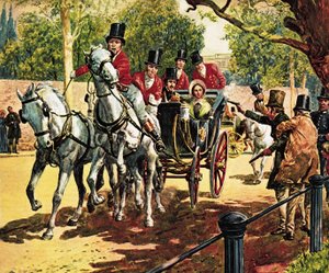 Edward Oxford probeert koningin Victoria en prins Albert te vermoorden door C.L. Doughty