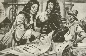 Sir Christopher Wren, de architect van St Paul