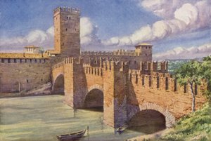 Kasteel Vecchio, Verona door C.T.G. Formili
