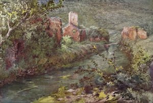 Het Kasteel van Ninfa door C.T.G. Formili
