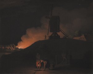 Een brand 