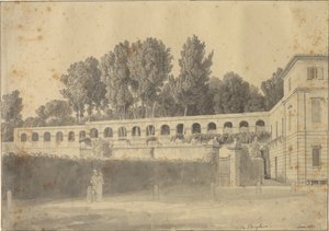 Casino del Muro Torto in de tuinen van Villa Borghese, Rome