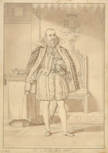 Frederik II in kroningsgewaad
