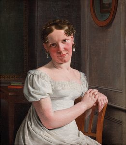 Julie Eckersberg, geboren Juel, de tweede vrouw van de kunstenaar
